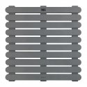 Taso Weko 22947100 Muovi sisä/ulko 55 x 55 cm tummanharmaa Taso Weko 22947100 Muovi sisä/ulko 55 x 55 cm tummanharmaa