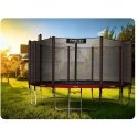 15 ft / 465 cm garden trampoline with external net and Neo-Sport ladder