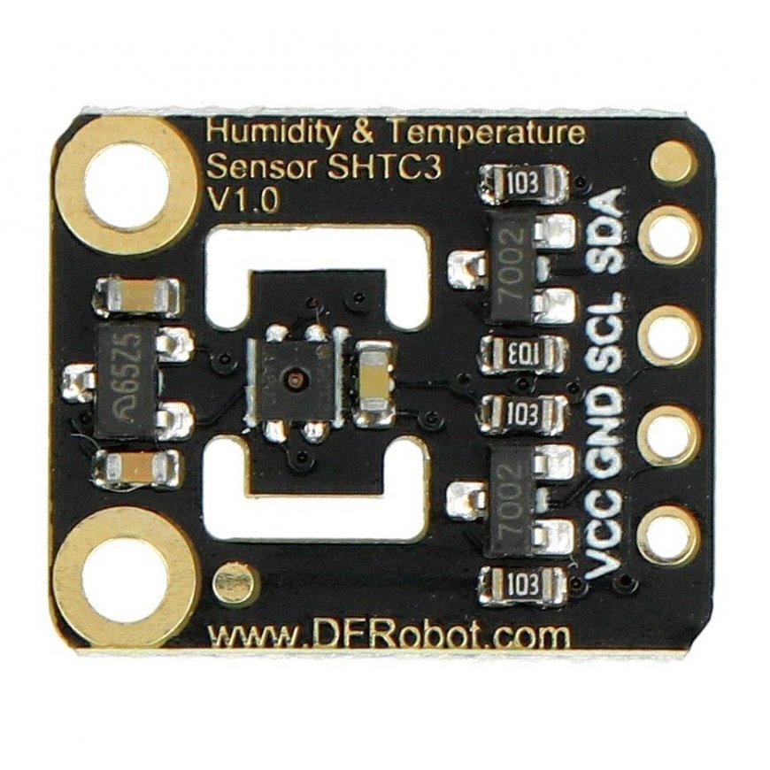 Fermion - SHTC3 I2C temperatūros ir drėgmės jutiklis - DFRobot SEN0414 – 2