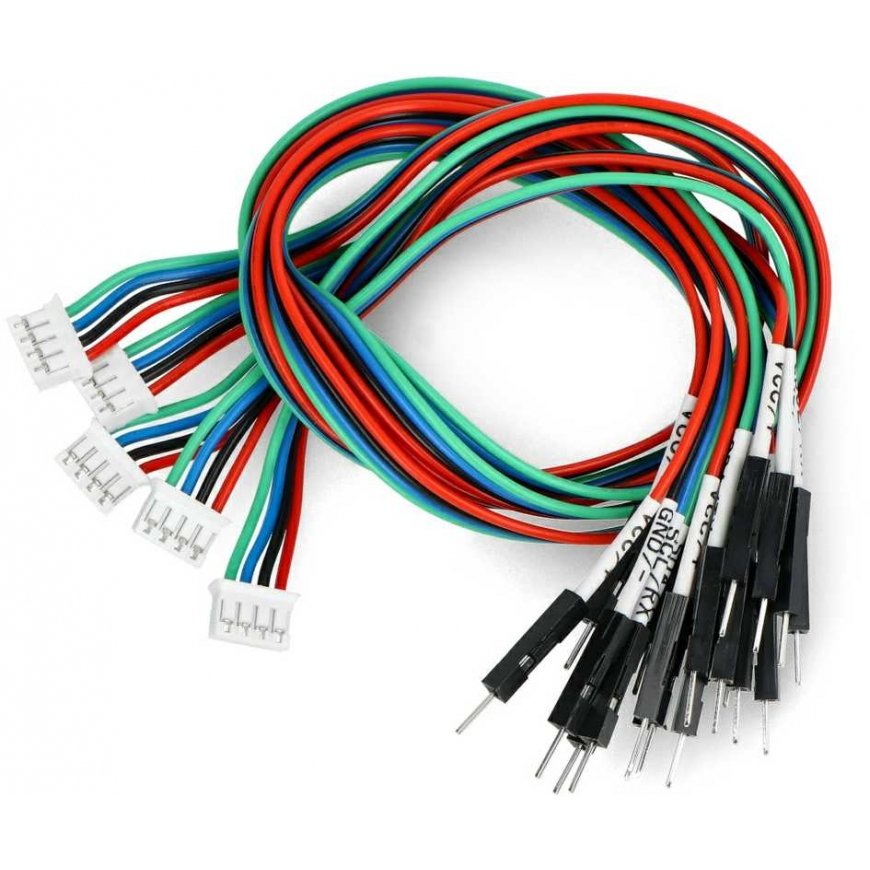Gravity - I2C/UART connecting cable set - PH2.0-pin - 30cm - 5 pcs - DFRobot FIT0916-M