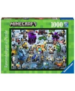 Ravensburger Minecraft Pusle 1000 tk Videomäng