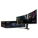 GIGABYTE AORUS CO49DQ tietokoneen litteä näyttö 124,5 cm (49") 5120 x 1440 pikseliä DQHD OLED musta GIGABYTE AORUS CO49DQ tietokoneen litteä näyttö 124,5 cm (49") 5120 x 1440 pikseliä DQHD OLED musta