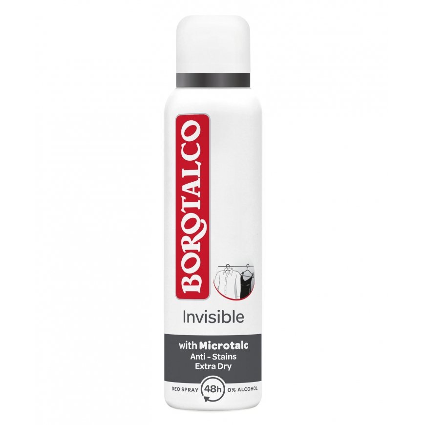 Borotalco Invisible Унисекс Аэрозольный дезодорант 150 ml 1 шт