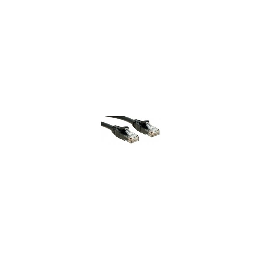 Lindy Cat.6 UTP Premium 3.0m tīkla kabelis Melns 3 m