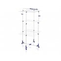 Leifheit 81455 laundry drying rack/line Floor-standing rack Blue, White