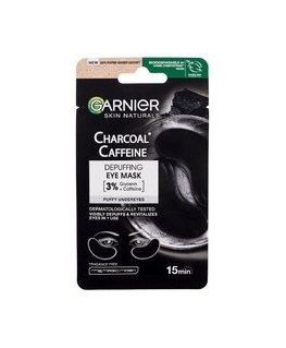 Skin Naturals Charcoal Caffeine Depuffing Eye Mask