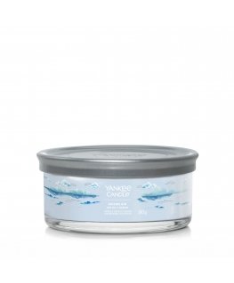 Yankee Candle Ocean Air vaska svece Apaļš Dzintars, Jasmīns, Sandalkoks Zils 1 pcs