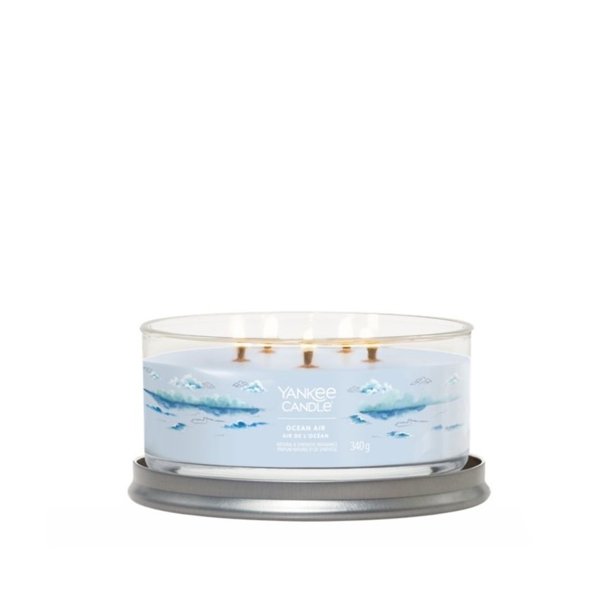 Yankee Candle Ocean Air vahaküünal Ümmargune Merevaik, Jasmiin, Sandlipuu Sinine 1 tk – 2
