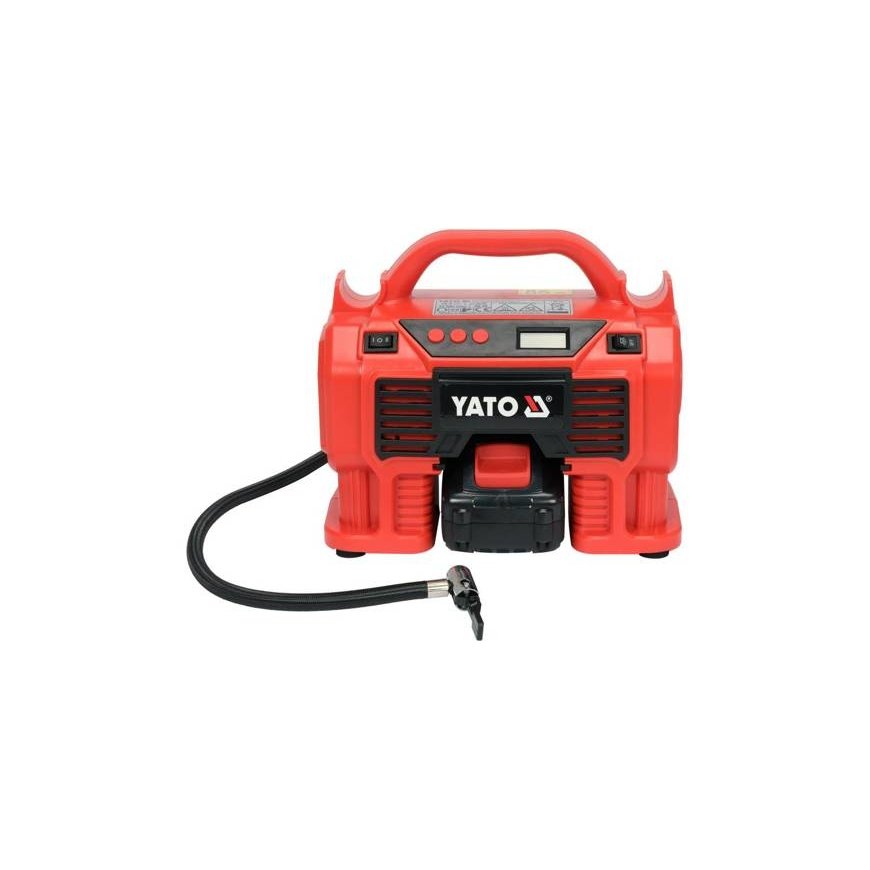 Yato YT-23247 oro kompresorius 60 W 21 l/min Baterija – 2