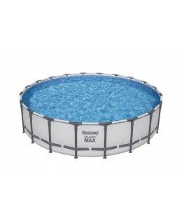 Bestway 561FM virszemes baseins Baseins ar apmalēm Apaļš 33240 L Pelēks, Balts