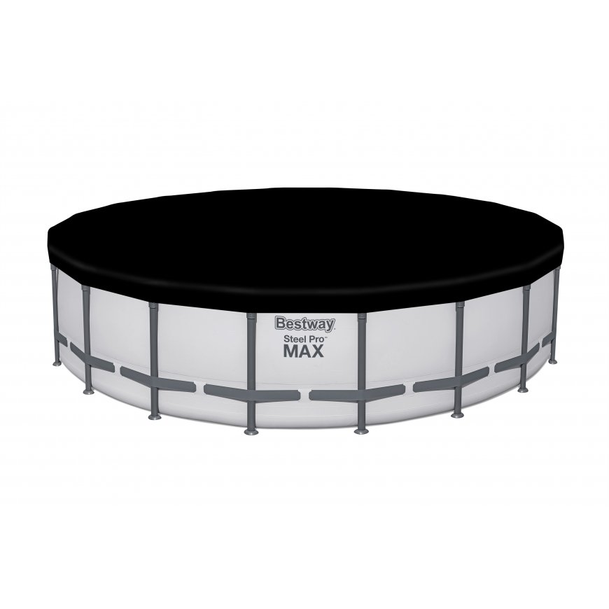 Bestway 561FM virszemes baseins Baseins ar apmalēm Apaļš 33240 L Pelēks, Balts – 4