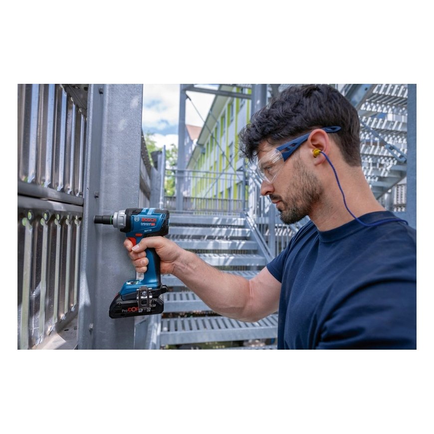 Bosch GDS 18V-330 HC PROFESSIONAL 1/2" 2800 RPM 560 collas mārciņa Melns, Zils, Sarkans – 5