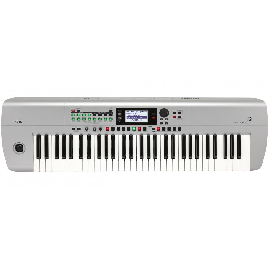 Korg i3 MIDI tastatūra 61 taustiņi USB Sudrabs
