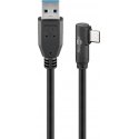 Goobay 66503 USB kabelis USB 3.2 Gen 1 (3.1 Gen 1) 2 m USB A USB C Juoda Goobay 66503 USB kabelis USB 3.2 Gen 1 (3.1 Gen 1) 2 m USB A USB C Juoda