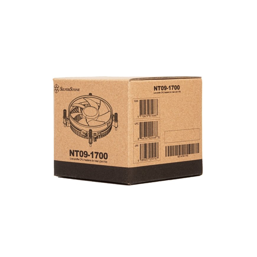 Silverstone NT09-1700 Processor Air cooler 9.2 cm Black 1 pc(s) – 5