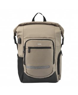 Hama Terra 39.6 cm (15.6") Backpack Beige, Black
