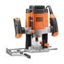 Black & Decker KW1200E-QS frēzmašīna un trimmeris Melns, Oranžs 28000 RPM 1200 W