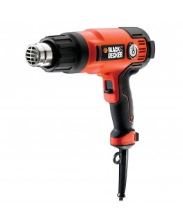 Black & Decker KX2200K-QS karšto oro pistoletas 720 l/min 645 °C 2000 W Juoda, Oranžinė