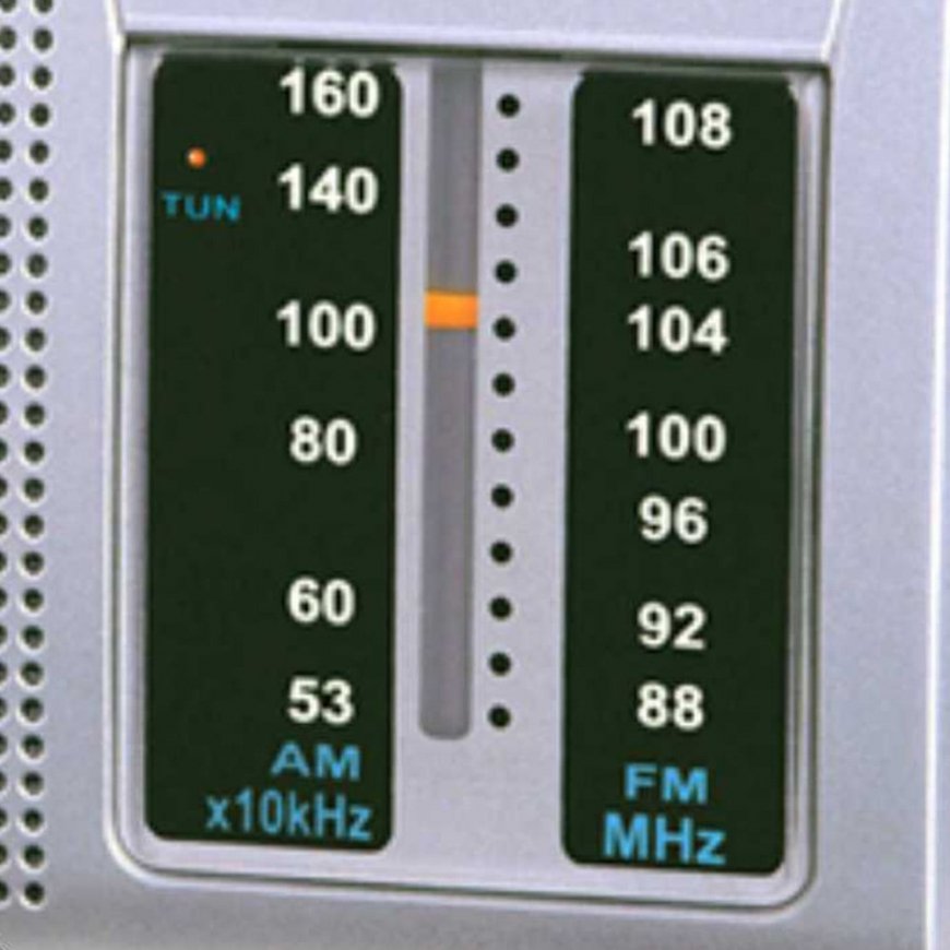 Haeger PR-BIB.001A радиоприемник Портативный Цифровой Серебристый – 3