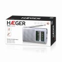 Haeger PR-BIB.001A радиоприемник Портативный Цифровой Серебристый Haeger PR-BIB.001A радиоприемник Портативный Цифровой Серебристый
