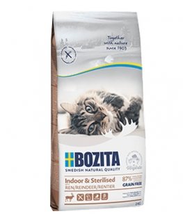 Bozita 31221 kuivtoit kassile 2 kg Täiskasvanu Hirv
