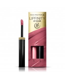 Max Factor Lipfinity Lip Colour, 330 Essential Burgundy, 2.3ml/1.9g