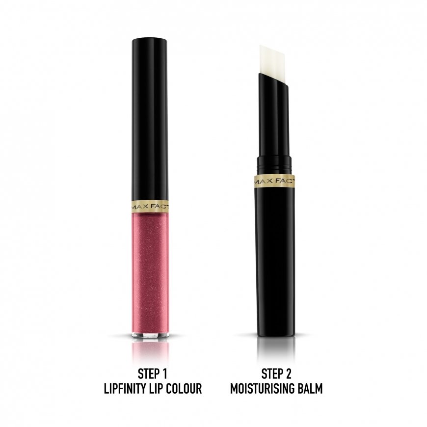 Max Factor Lipfinity Lip Colour 1,9 g 2,3 ml 330 Essential Burgundy „Shine“ – 3