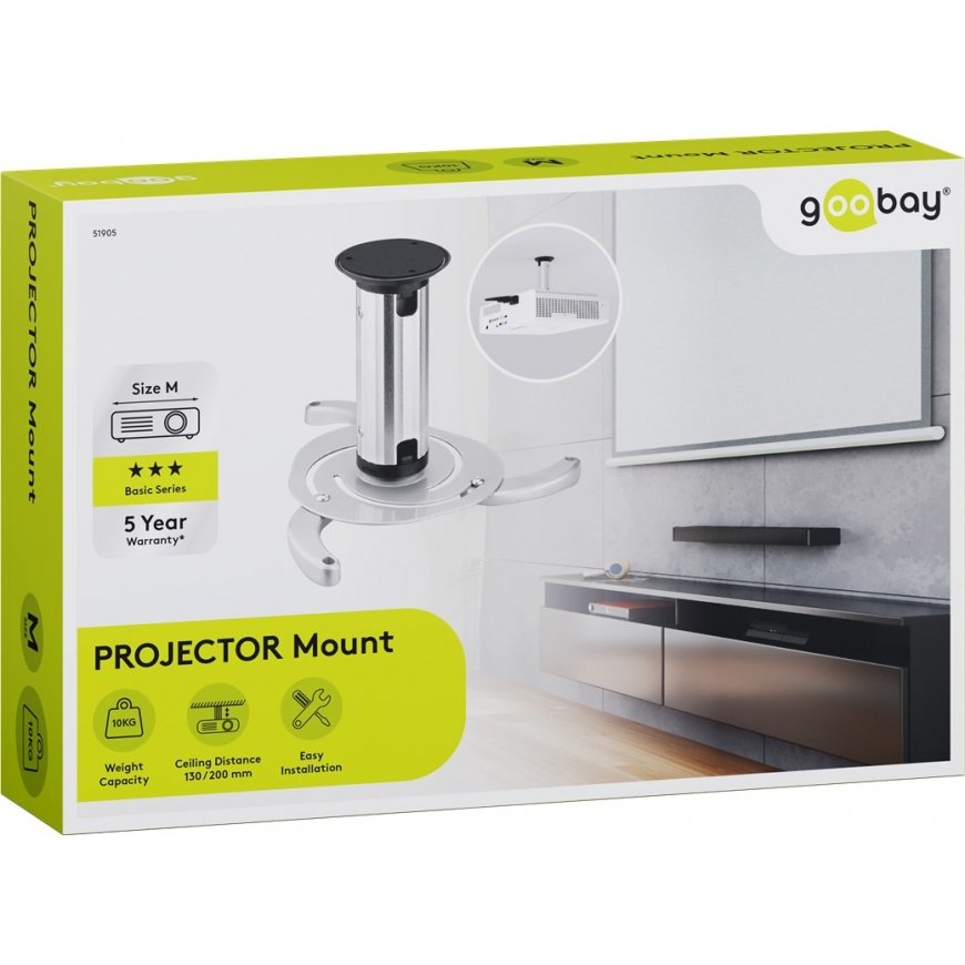 Goobay Projector Ceiling Mount (M) – 2