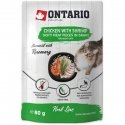 Canned cat food - Ontario Herb Chicken with Shrimps, Rice and Ro Canned cat food - Ontario Herb Chicken with Shrimps, Rice and Ro