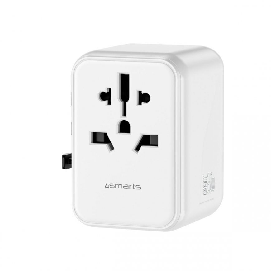4smarts 540644 mobiilseadme laadija Valge