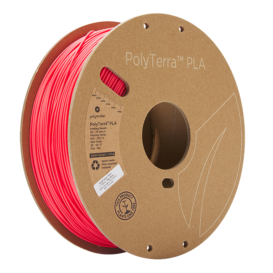 Polymaker PolyTerra PLA - 1kg - 1.75mm - Rose