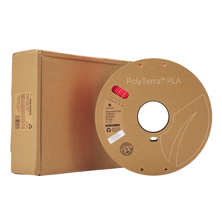 Polymaker PolyTerra PLA - 1kg - 1,75mm - Ruusu – 4