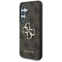 Guess Big 4G Logo Classic Logo Samsung Galaxy S25 phone case brown Guess Big 4G Logo Classic Logo Samsung Galaxy S25 phone case brown