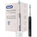 Elektrinis dantų šepetėlis Oral-B Pulsonic Slim Luxe 4900, rožinis/juodas