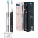 Elektrinis dantų šepetėlis Oral-B Pulsonic Slim Luxe 4900, rožinis/juodas