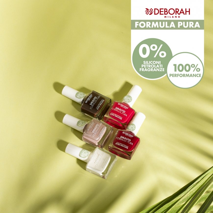 Deborah Milano Formula Pura kynsilakka 8,5 ml Punainen Kiilto – 3