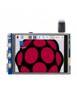 Resistive SPI GPIO Touch Screen for Raspberry Pi Microcomputer - LCD TFT 3.5"