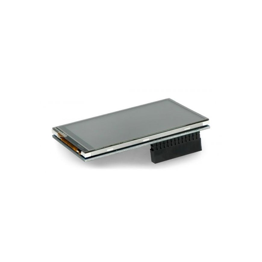 Jutiklinis Varžinis SPI GPIO Ekranas Raspberry Pi Mikrokompiuteriui - LCD TFT 3.5" – 4