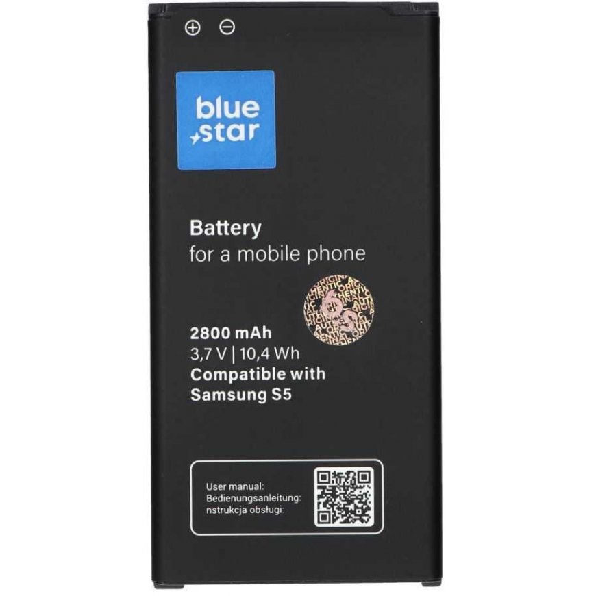 Baterija SAMSUNG I9600 / G920 S5 2800mAh Li- Ion Mėlynoji žvaigždė
