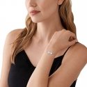 Michael Kors Sidabrinė putojanti apyrankė Kors MK MKC1730CZ040 Michael Kors Sidabrinė putojanti apyrankė Kors MK MKC1730CZ040