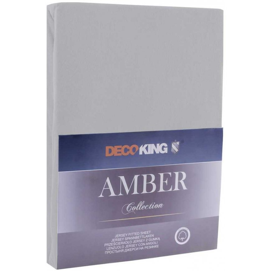DecoKing FITTED/AMBER/STEEL/80-90x200+30 – 4