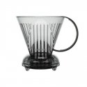 Clever Dripper - L 500ml Permatomas pilkas + 100 filtrų Clever Dripper - L 500ml Permatomas pilkas + 100 filtrų