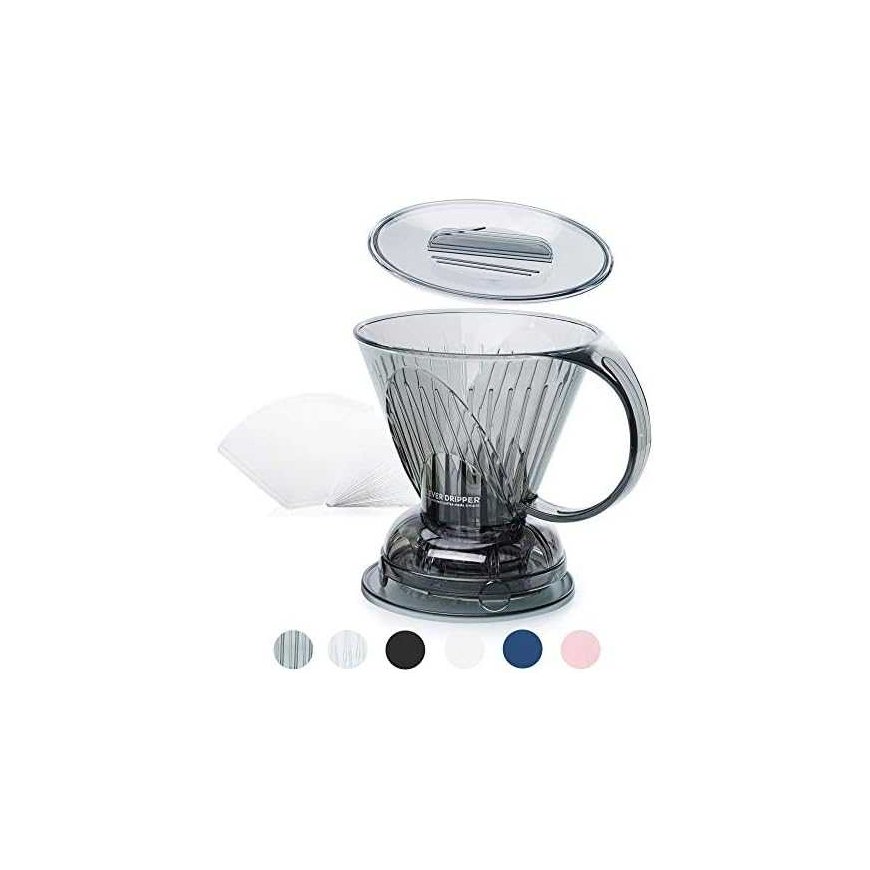 Clever Dripper - L 500ml Transparent gray + 100 filters – 2