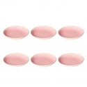 ROSE&TULIPANI CONCERTO FUSE AZZURRO Set of 6 soup plates 21 cm