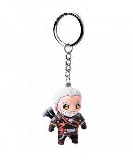 Cenega The Witcher Geralt of Rivia Good Loot 3D Keychain