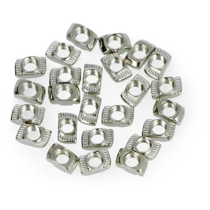Pora Openbuilds Hummer mutteri T-NUT M5 - 25 kpl