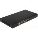 Dahua PoE-kytkin 1000 Mbps 16 porttia + 2G uplink + 2SFP Dahua PoE-kytkin 1000 Mbps 16 porttia + 2G uplink + 2SFP