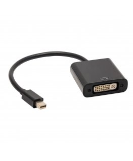 Akyga AK-AD-37 video cable adapter 0.15 m DVI Mini DisplayPort Black