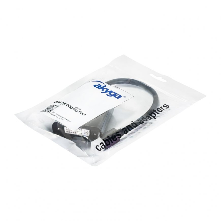 Akyga AK-AD-37 видео кабель адаптер 0,15 m DVI Mini DisplayPort Черный – 4
