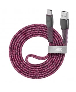 Rivacase PS6102 RD12 USB-kaapeli USB 2.0 1,2 m USB C USB A Punainen
